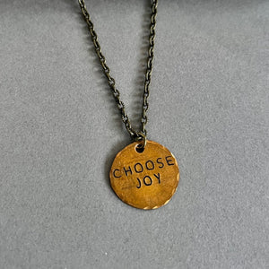 Smashed Penny Necklace with Cable Chain