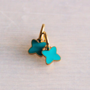 Stainless Steel Earrings with Clover