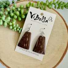 Load image into Gallery viewer, Rhea Coconut Shell Earrings
