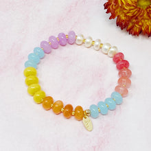 Load image into Gallery viewer, Semi-Precious Bauble Stretch Bracelet
