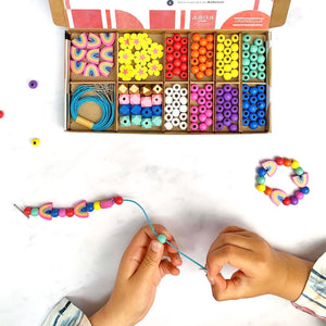 Rainbow Colors - 10 Bracelet Making Kit