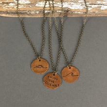 Load image into Gallery viewer, Shoebox Market, Smashed Penny Necklace with Cable Chain, , Lafayette, IN

