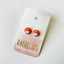 Load image into Gallery viewer, Fabric Button Earrings
