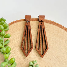 Load image into Gallery viewer, Wooden Drop Earrings - Ray
