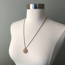 Load image into Gallery viewer, Shoebox Market, Smashed Penny Necklace with Cable Chain, , Lafayette, IN
